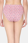 Rosaline Fleur Burst Medium Rise Full Coverage Hipster Panty (Pack of 3) - Multicolor — thumbnail 3